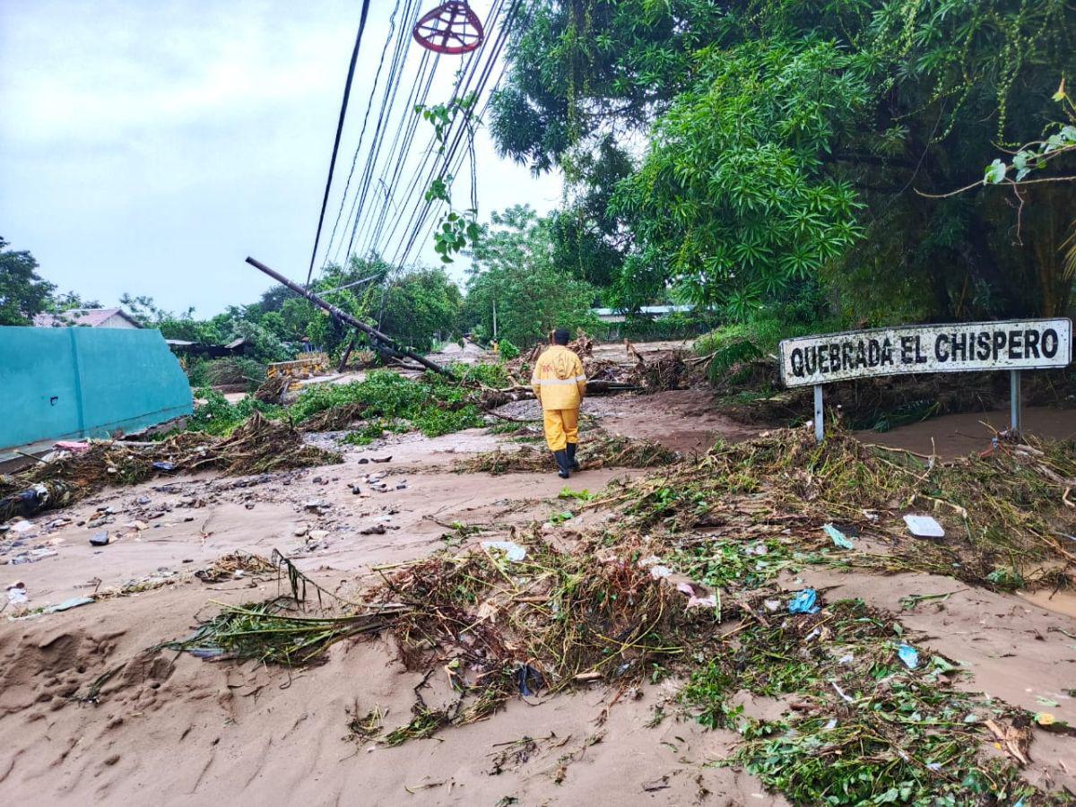 Estragos deja la tormenta tropical Sara tras su paso por Honduras