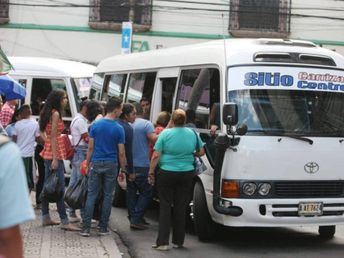 A 16 lempiras subirá el pasaje en buses por falta de pago de subsidios