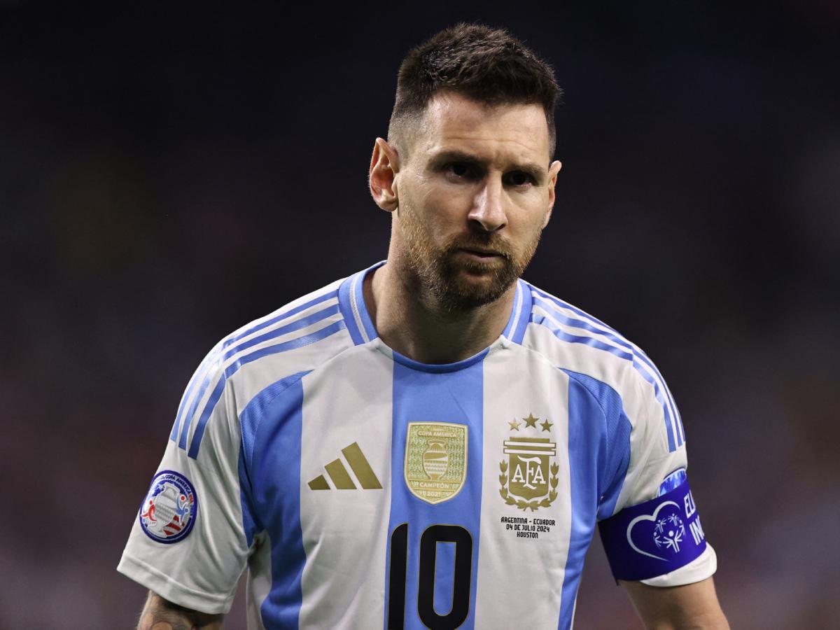 Messi será blindado para la semifinal entre Argentina-Canadá en Copa América 2024