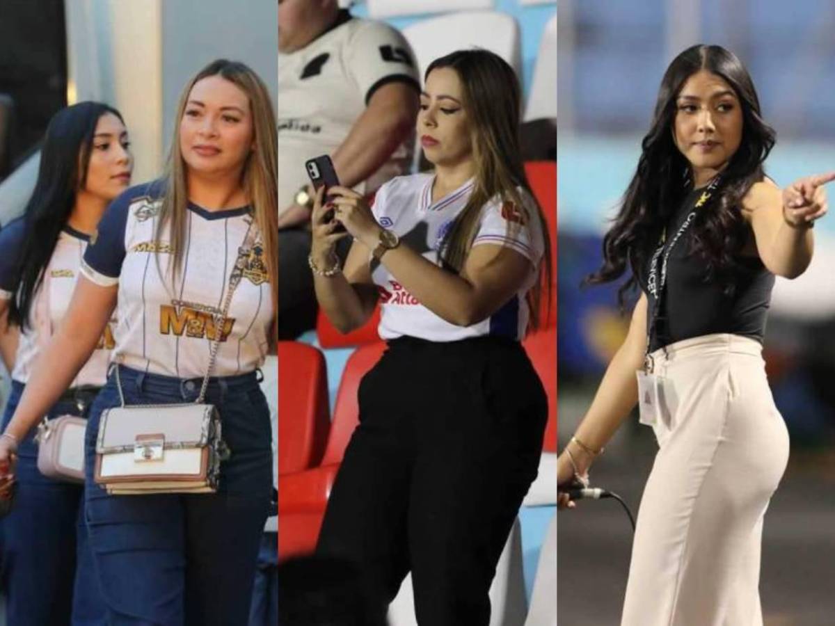 Bellas damas engalanaron el Olancho FC vs Olimpia: Esposa de futbolista causó furor