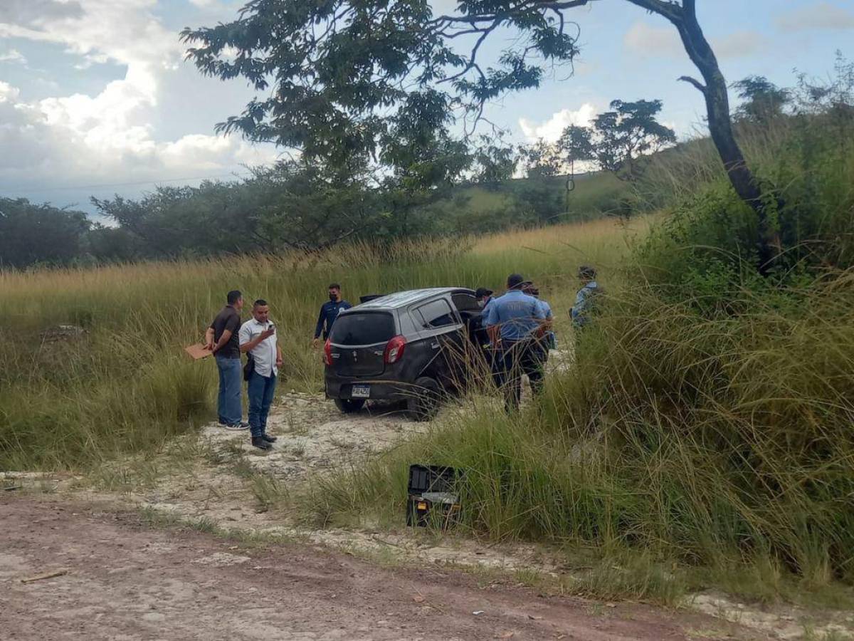 Muerto y a varios metros de su carro dejan a taxista VIP en la capital