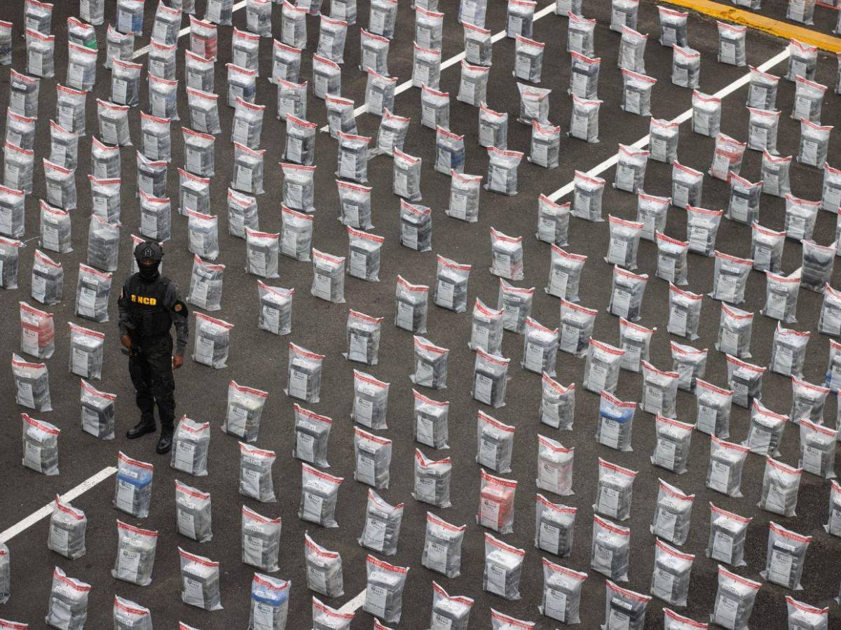 Incautan 9,5 toneladas de droga en Puerto Caucedo, récord en República Dominicana