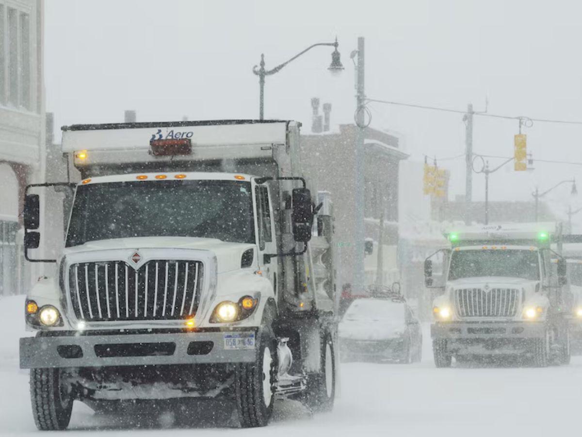 Tormenta invernal en Nueva York: hasta 45 centímetros de nieve se registrán en varios condados