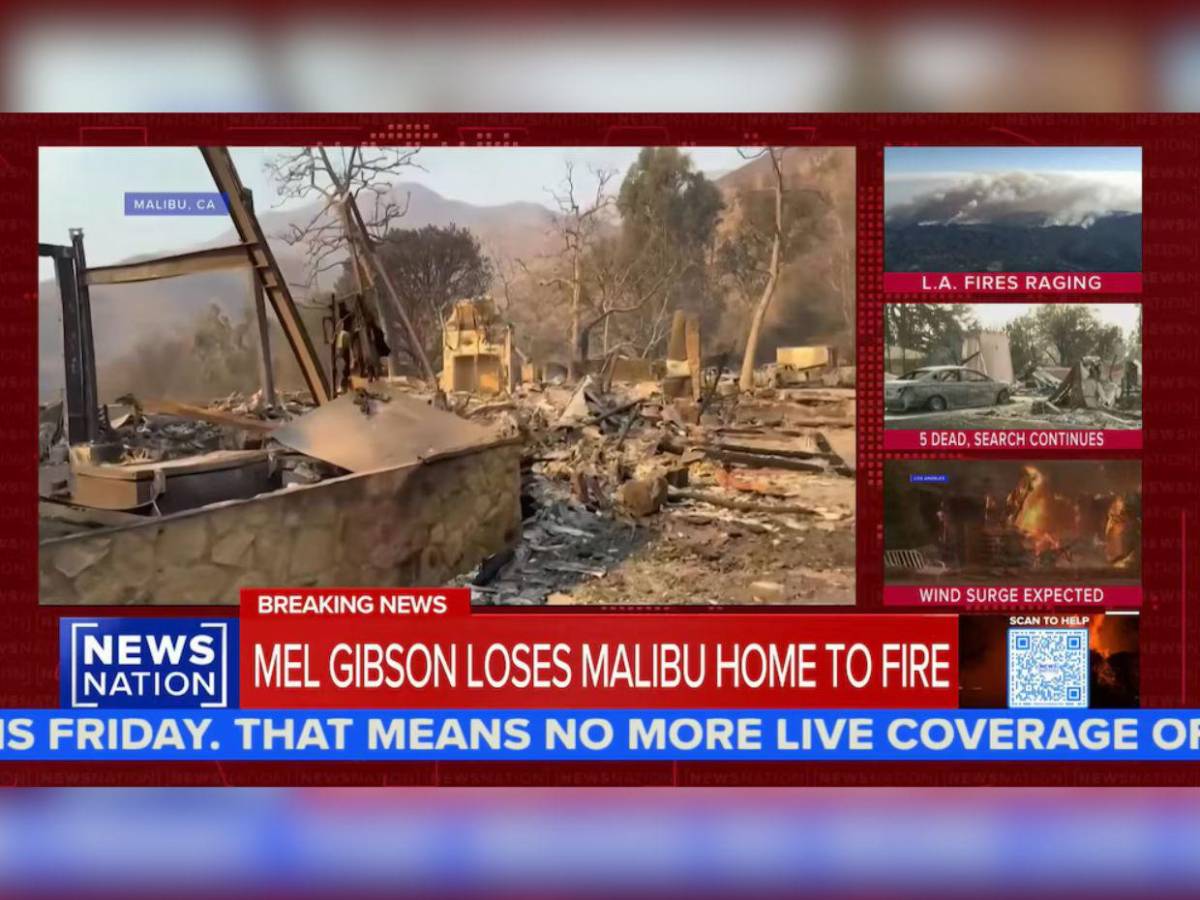 Antes y después de las mansiones de famosos arrasadas por incendios en California