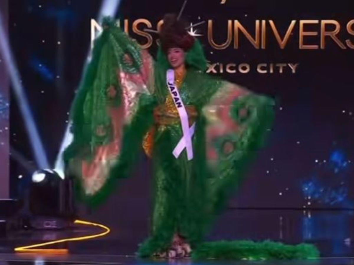 Miss Japón, la candidata que salió patinando en la preliminar del Miss Universo 2024