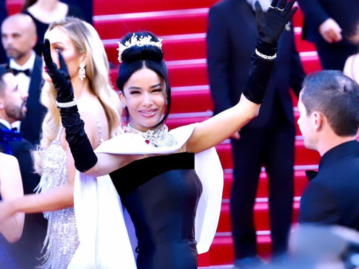 Actriz dominicana, Massiel Taveras, fue sacada de la alfombra roja de Cannes