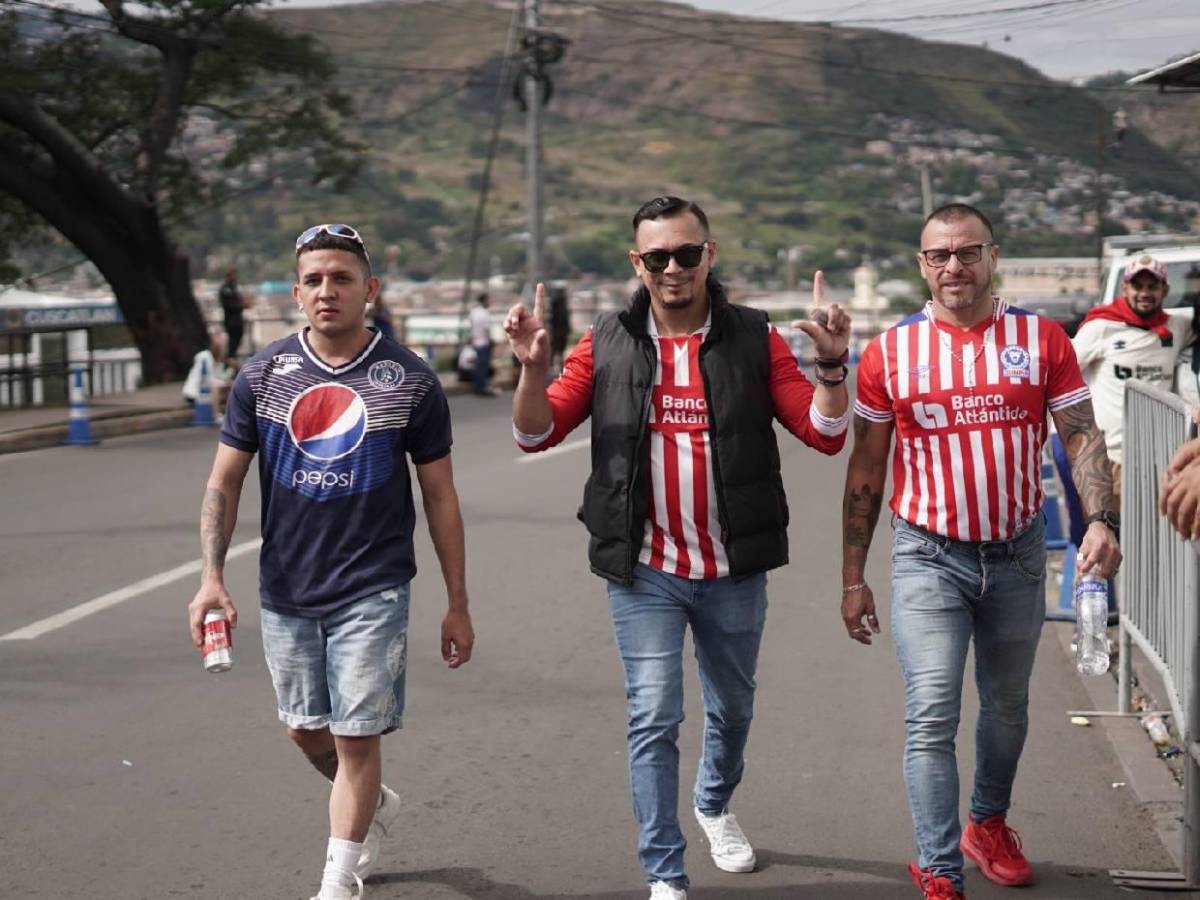 Final Olimpia vs Motagua: Comienzan a llegar los aficionados al estadio Nacional