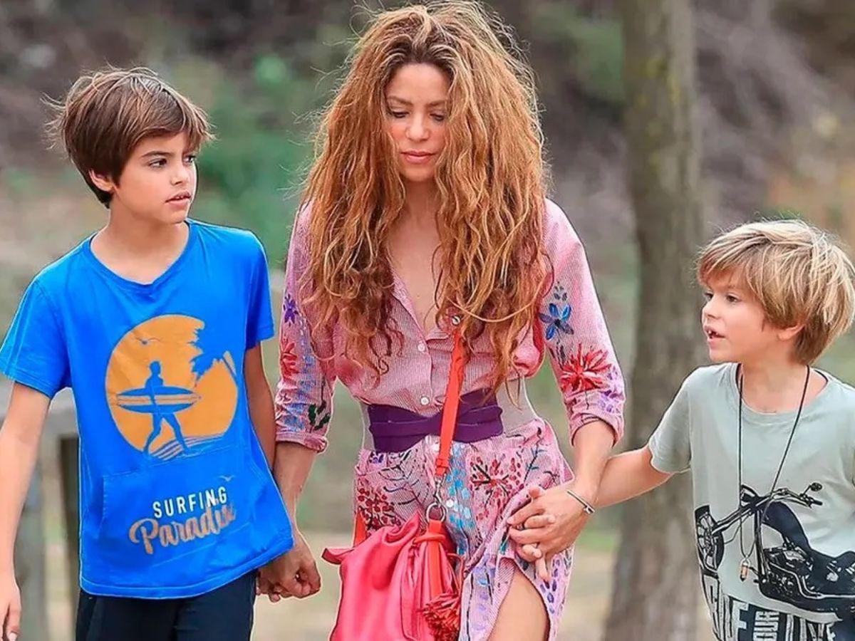 Shakira de vacaciones en Costa Rica con Milan y Sasha