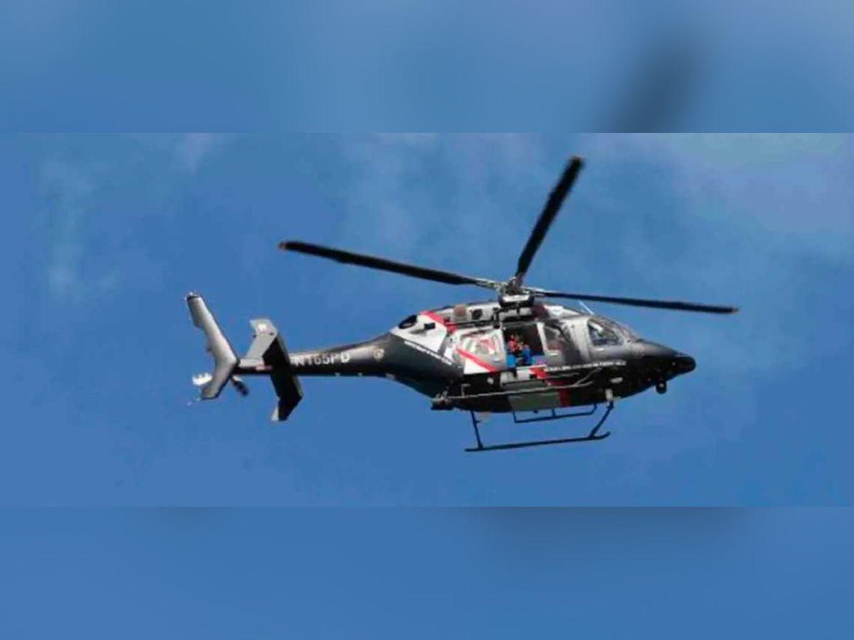 Desaparece helicóptero policial en Panamá con tres tripulantes