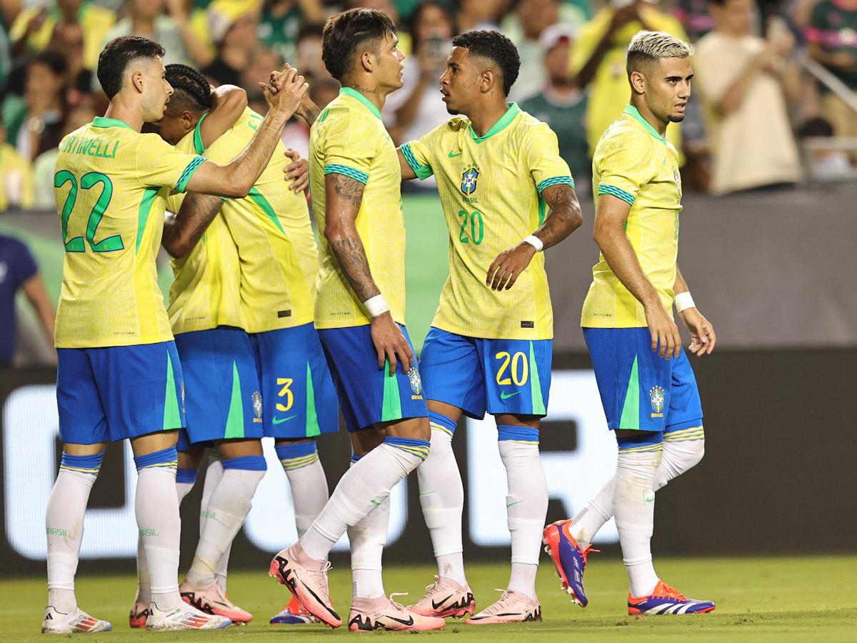 Brasil logra agónica victoria ante México en amistoso: Endrick fue el héroe