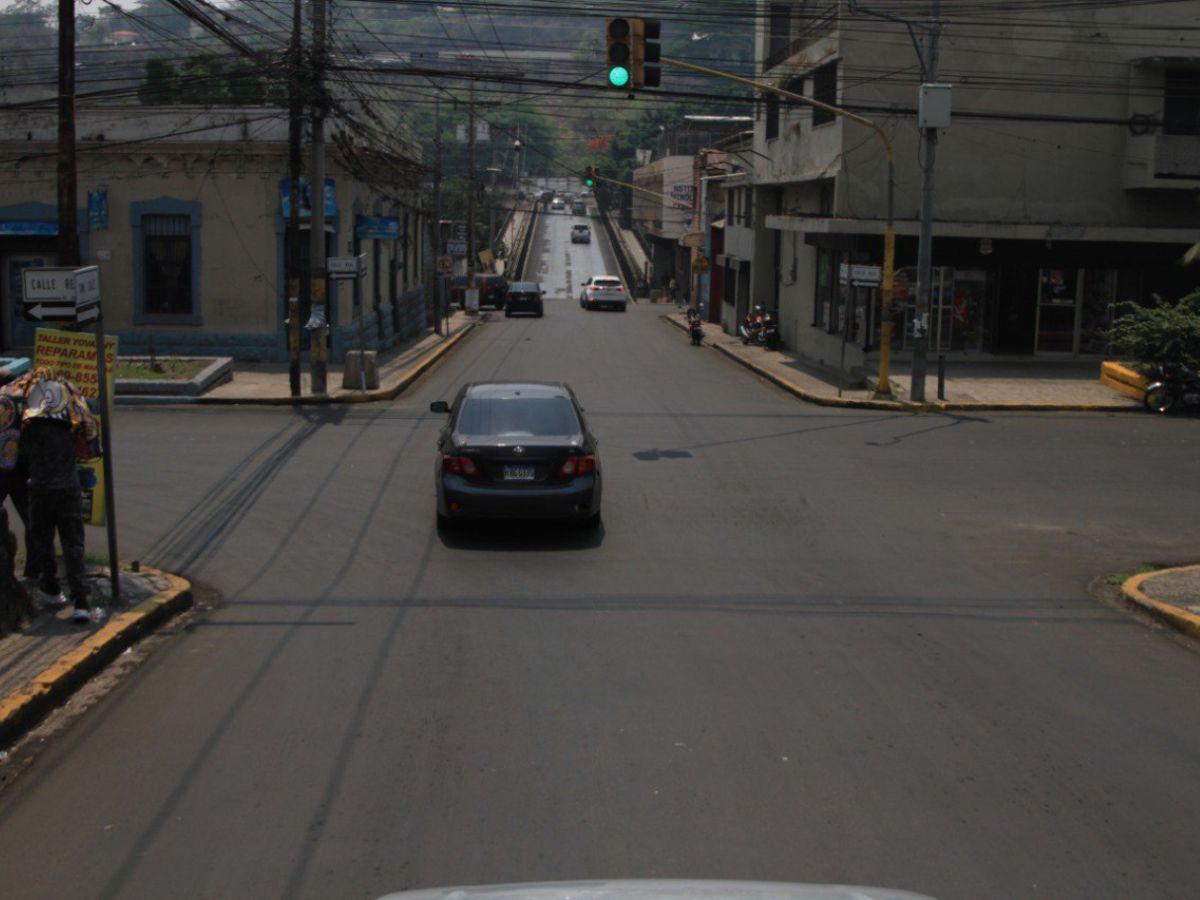 Así lucen las calles de Comayagüela luego de su reparación, urge señalizar