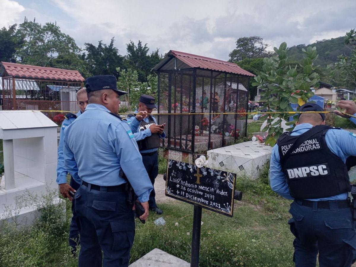 A golpes dentro de un cementerio matan a madre de cinco hijos en Villanueva, Cortés