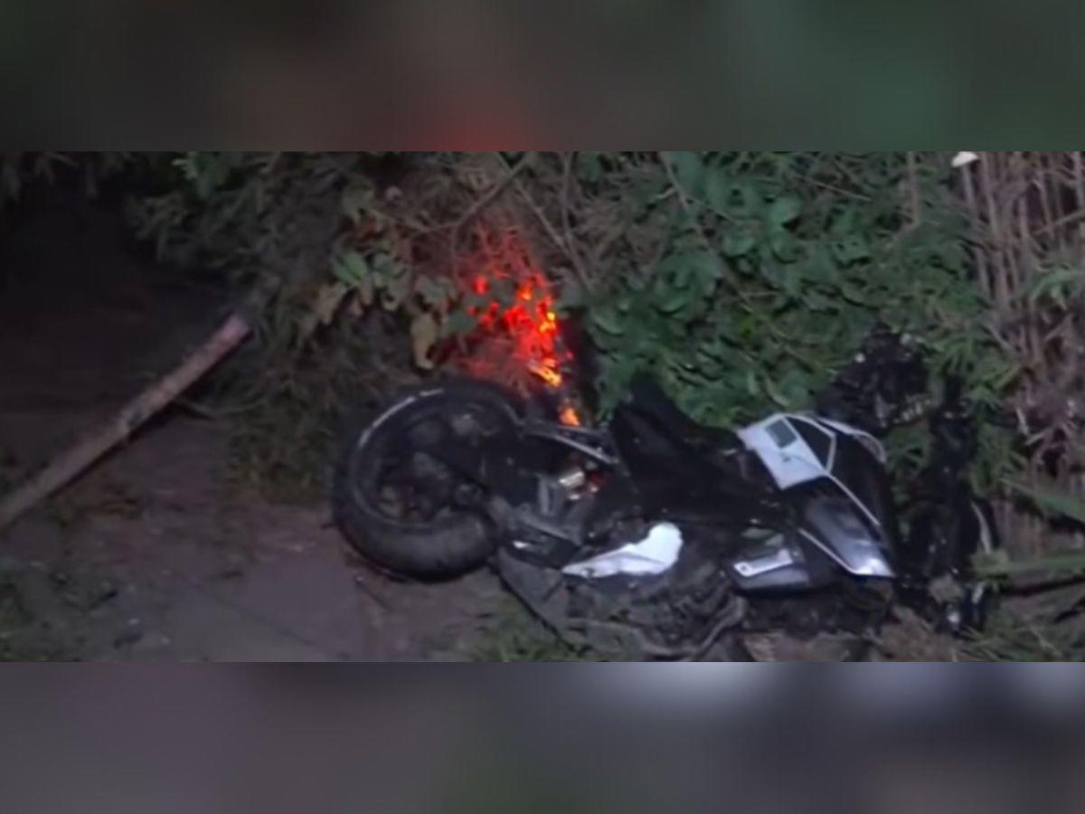 Motociclista muere al impactar contra vehículo en la salida al sur de la capital