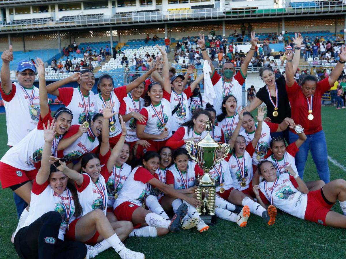 Con formato de grupos y de 10 equipos: así se jugará la Liga Femenina en Honduras