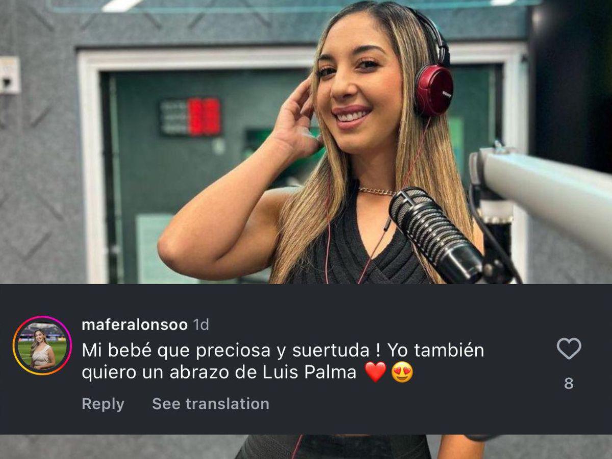 ¿Quién es la bella periodista mexicana que quiere un abrazo de Luis Palma?