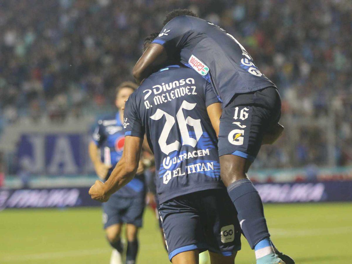 ¡Llegó el triunfo y fue con goleada! Motagua se luce y derrumba al Marathón