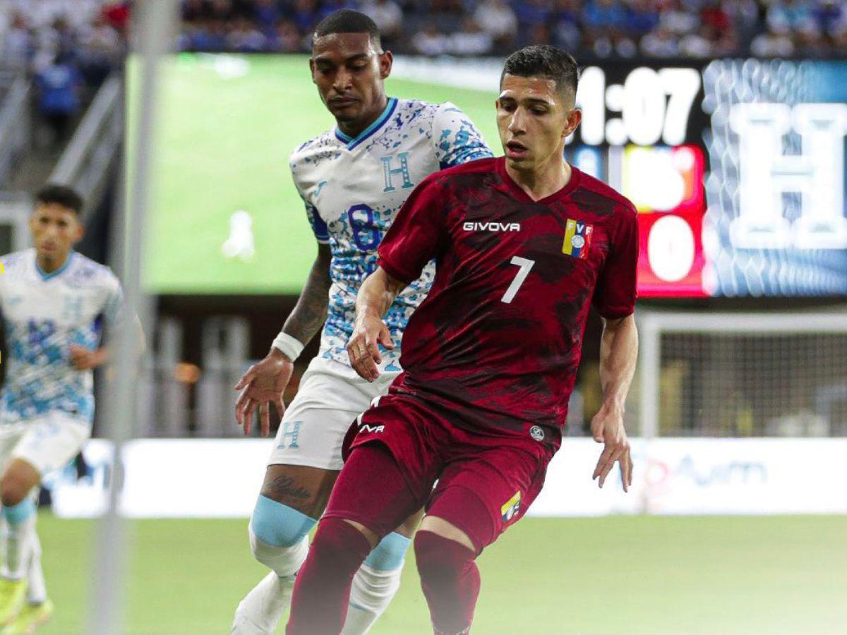 Honduras, con desafortunado autogol de “Buba” López, cae ante Venezuela previo a la Copa Oro