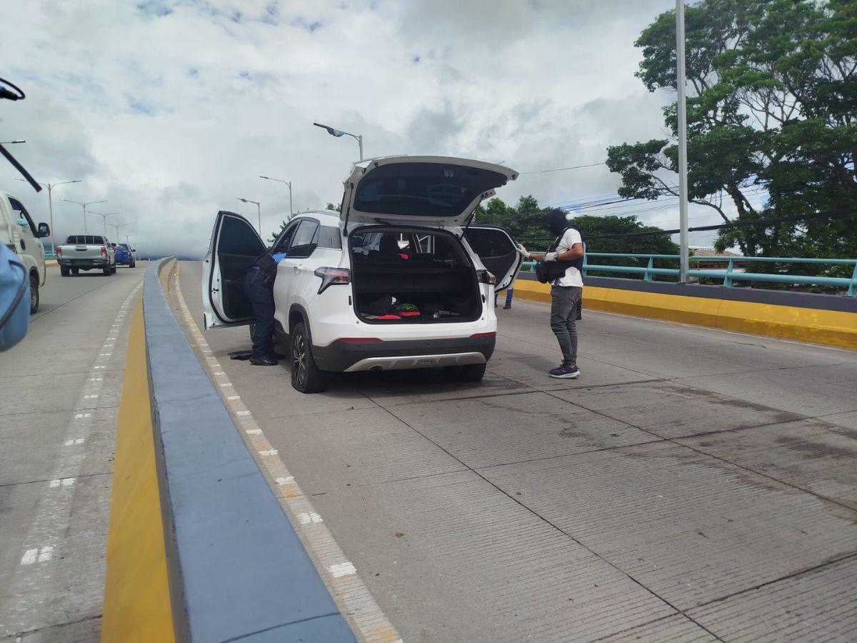 Identifican a hombre detenido en bulevar Suyapa; transportaba supuesta droga