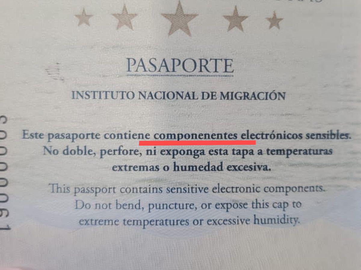 Un millón de libretas de pasaporte presentan tres errores ortográficos