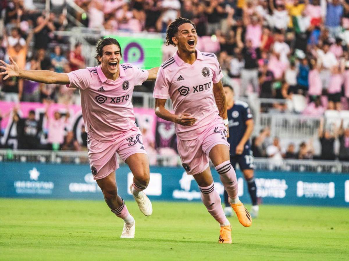 Hondureño David Ruiz anota su primer gol y también asiste con el Inter Miami de la MLS previo al Mundial Sub-20