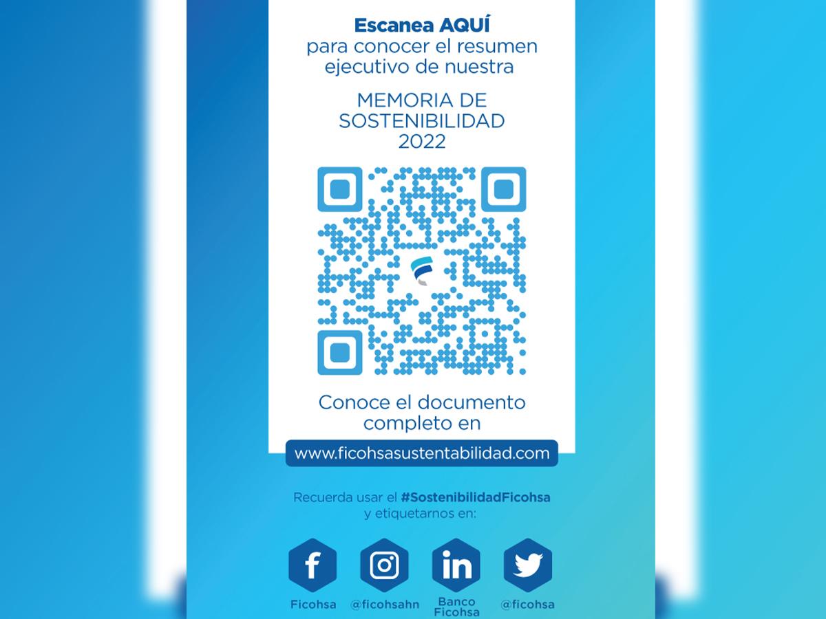 Puedes interactuar en las redes sociales de Banco Ficohsa y utilizar el #SostenibilidadFicohsa