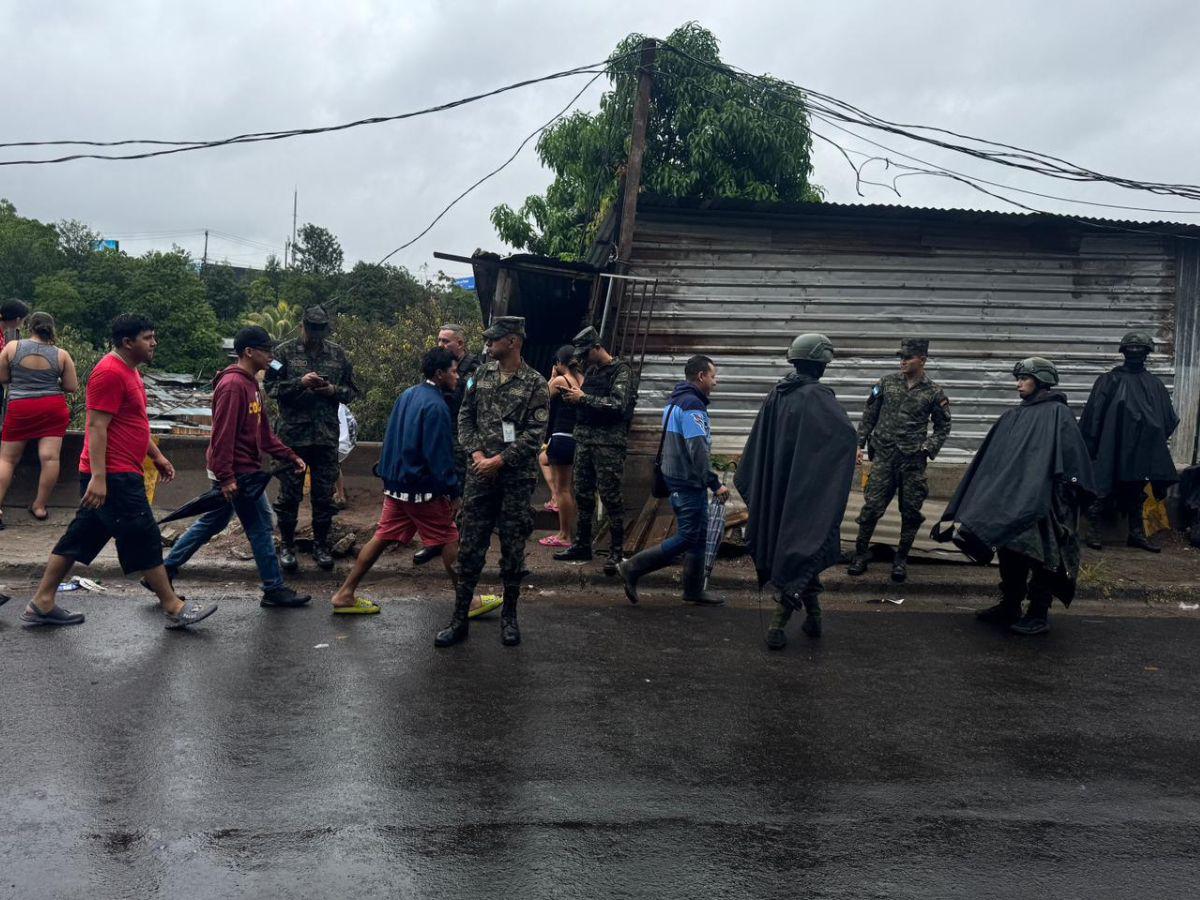 Evacúan familias de la Betania y Las Brisas por crecida del río Choluteca