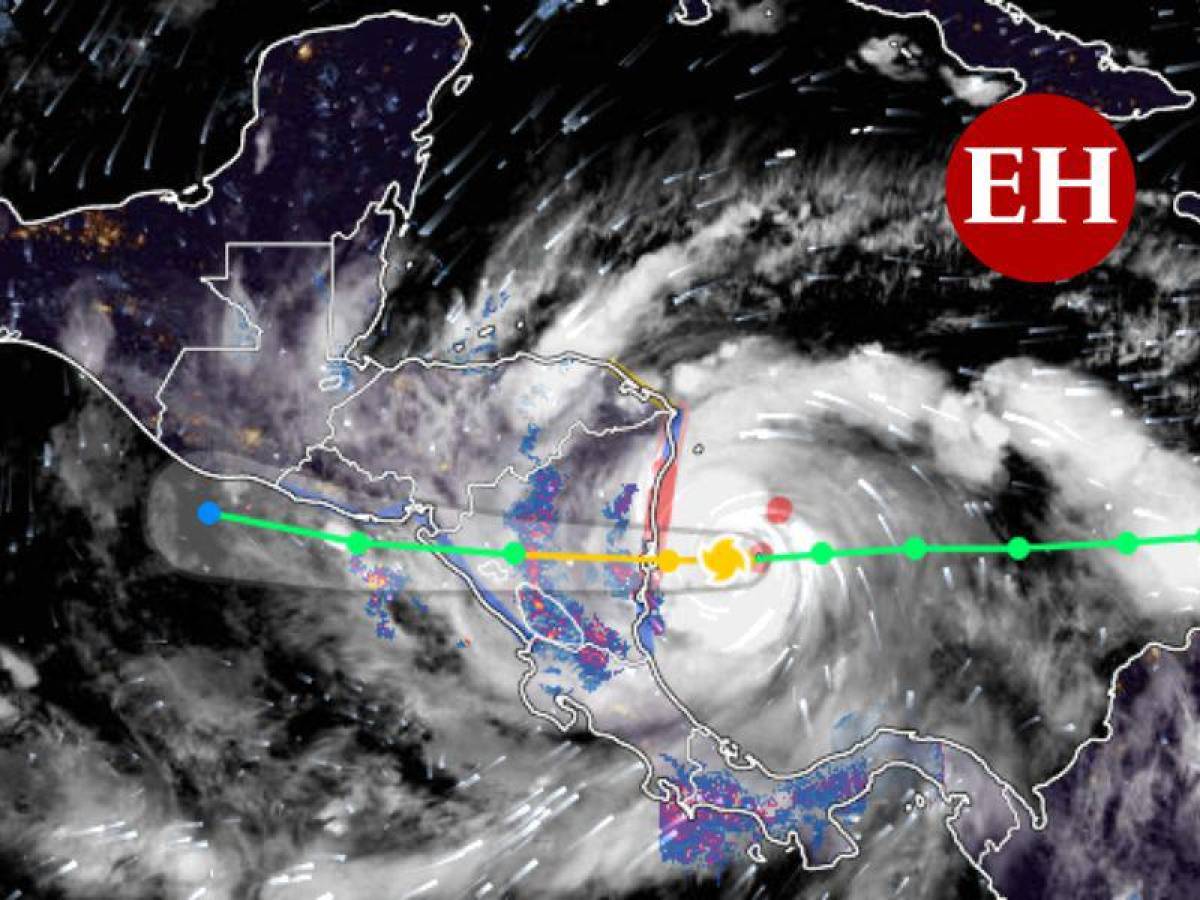 Huracán Julia vuelve a cambiar de rumbo y Copeco descarta que ingrese a Honduras