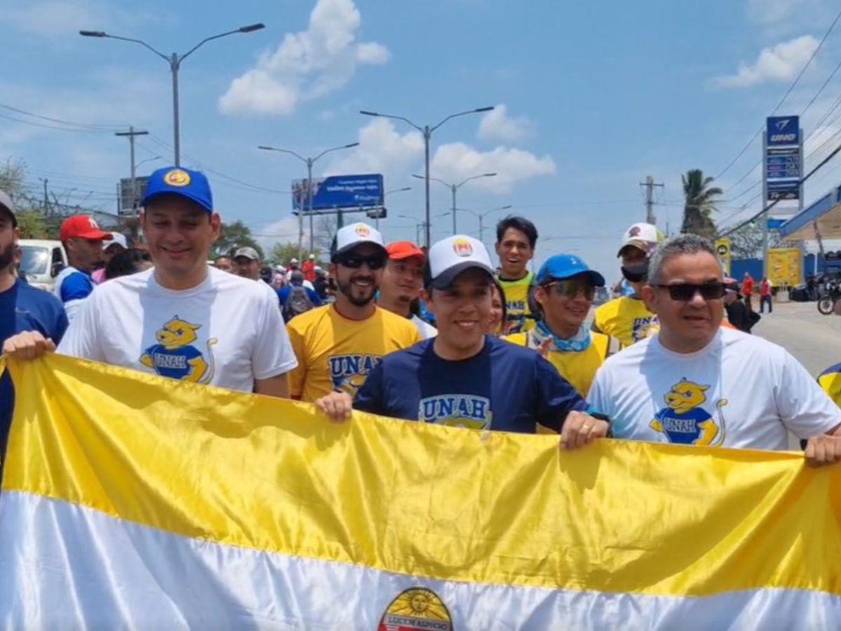 El rector de la UNAH, Odir Fernández, se une a la carrera de Shin Fujiyama