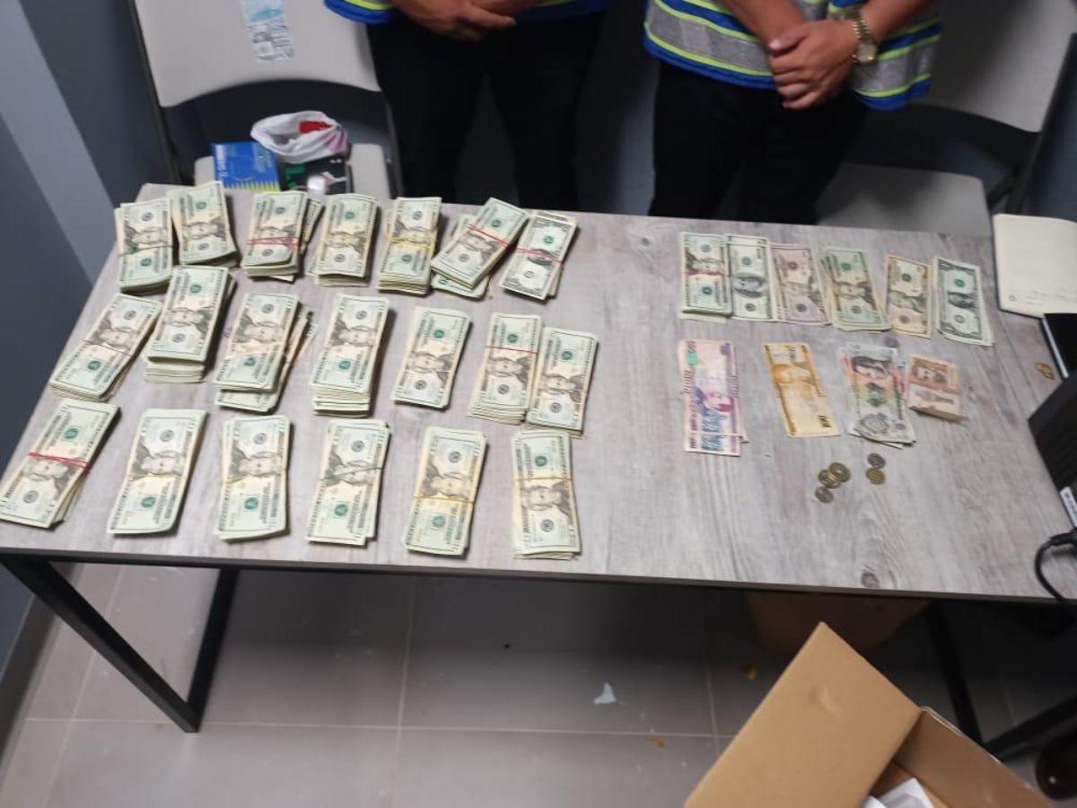 Este fue el dinero decomisado a la senadora colombiana.