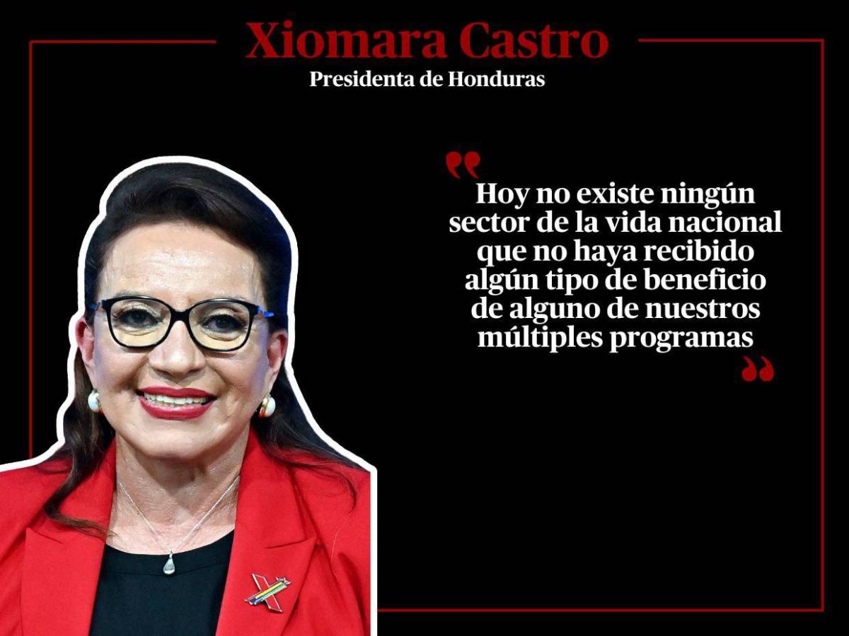 Las frases de Xiomara Castro al referirse a base militar de EUA