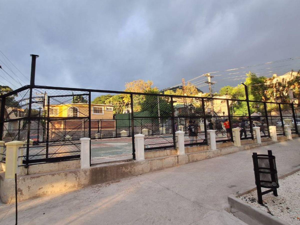 En 95% avanza la restauración del parque La Leona de Tegucigalpa