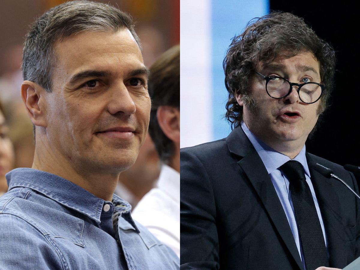 Pedro Sánchez acusó a Javier Milei de no estar “a la altura” y pide se disculpe