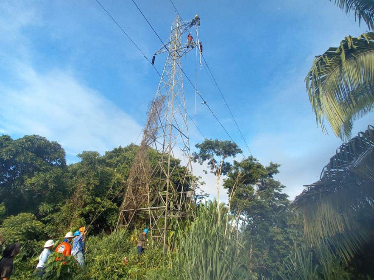 Fallas en línea de transmisión causan apagones en el litoral atlántico