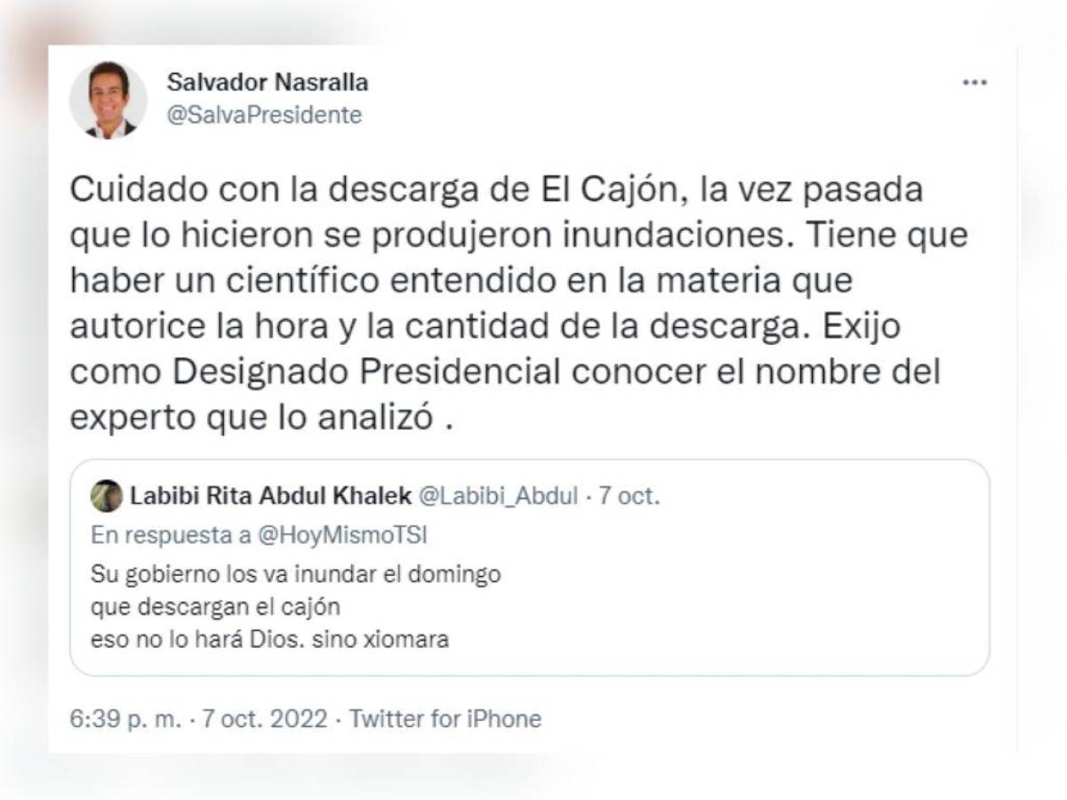 Represa Los Laureles llega a su máximo nivel; Alcaldía no descarta realizar descargas