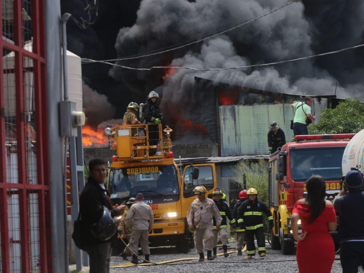 Infierno en El Prado: Bomberos batallan contra las furiosas llamas