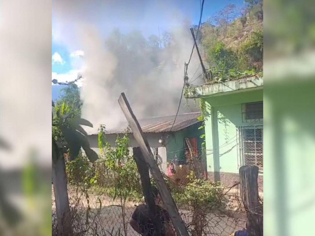 Hombre incendió casa a su suegra tras ser rechazado por su pareja en Copán