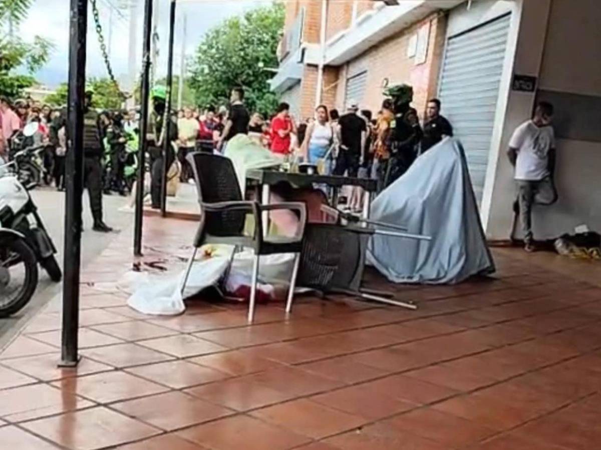 Sicarios asesinan a pastor y a su familia en un restaurante en Colombia