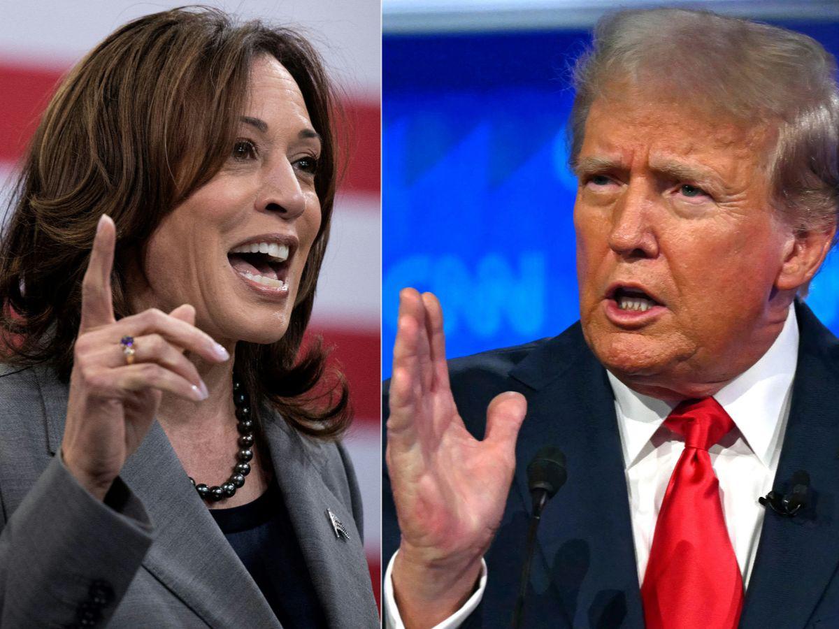 Polémica entre Kamala Harris y Donald Trump por fecha de debate