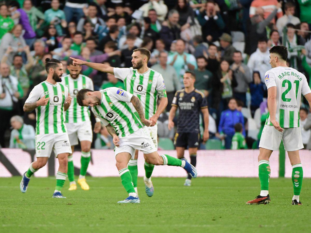 Betis frena al Real Madrid en entretenido empate 1-1 en el Villamarín