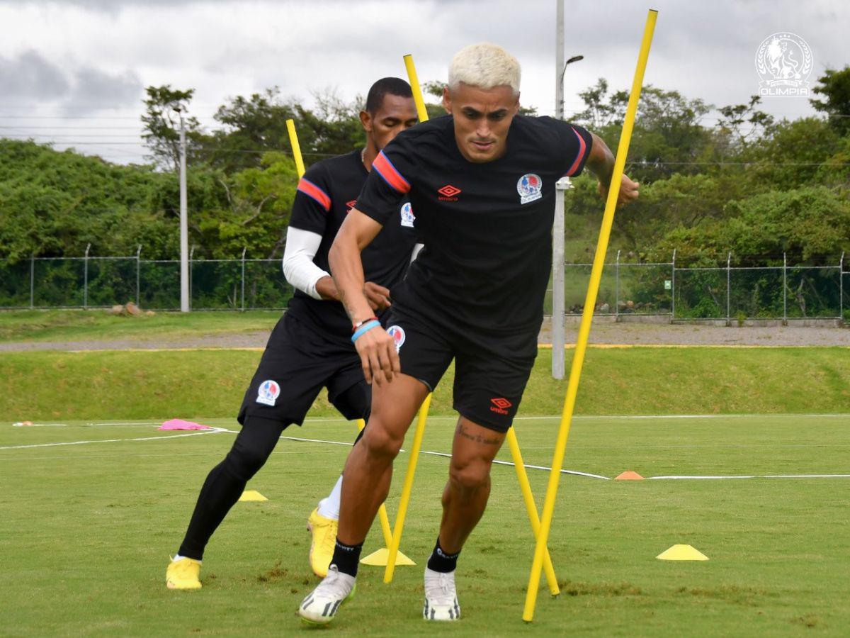 Andy Najar entrenó en el CAR del Olimpia tras salir de la MLS