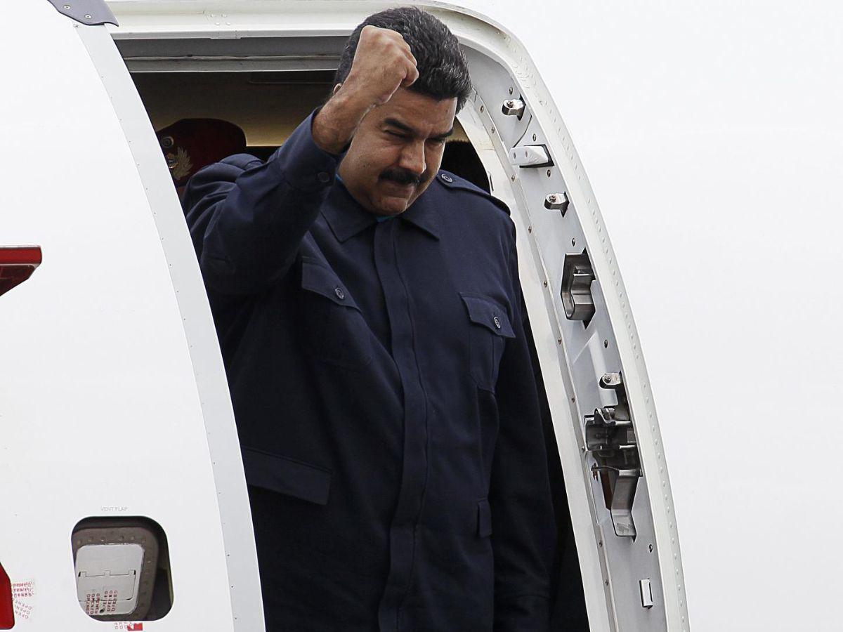 Estados Unidos confisca avión presidencial de Nicolás Maduro