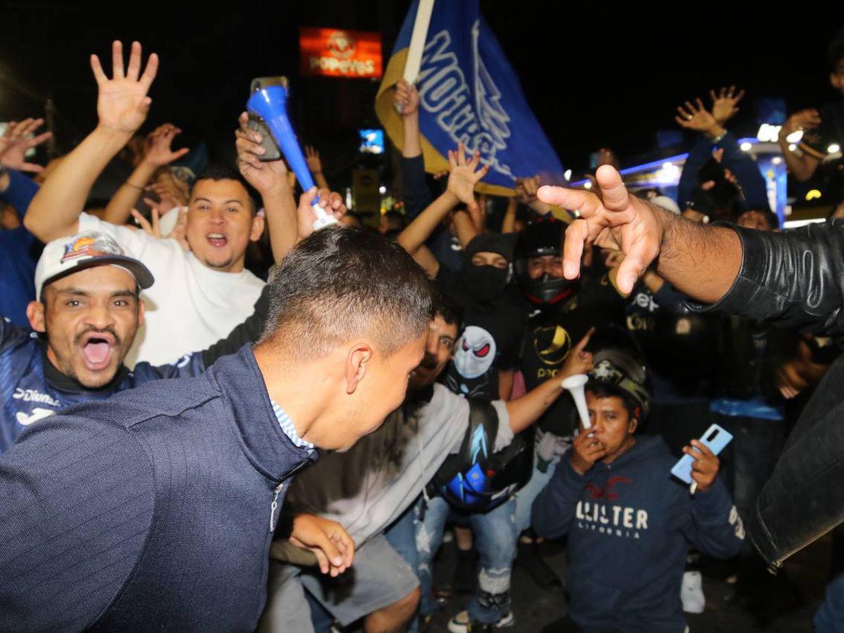 ¡Fiesta en el bulevar Morazán! Las mejores imágenes de los motagüenses celebrando su triunfo