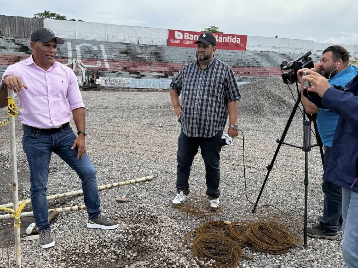 Así avanzan los trabajos de renovación en el estadio Ceibeño: Será una belleza