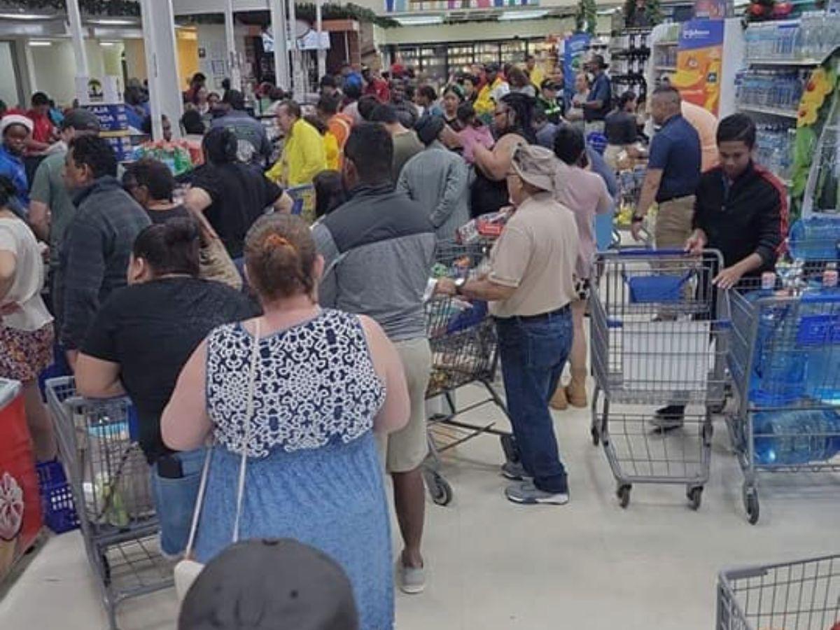 Familias evacuadas y supermercados colapsados: emergencia en Honduras por Sara