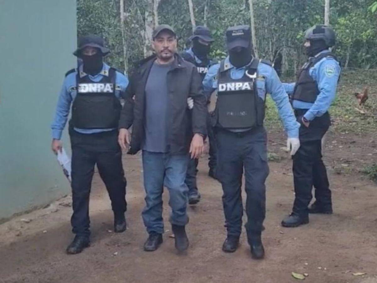 Capturan a extraditable Miguel Alfredo Erazo en Jutiapa, Atlántida