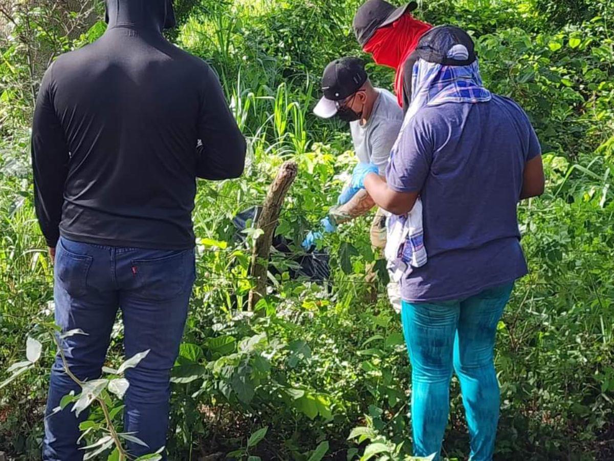 El cuerpo del hondureño fue encontrado en una bolsa de color negro en estado de descomposición.