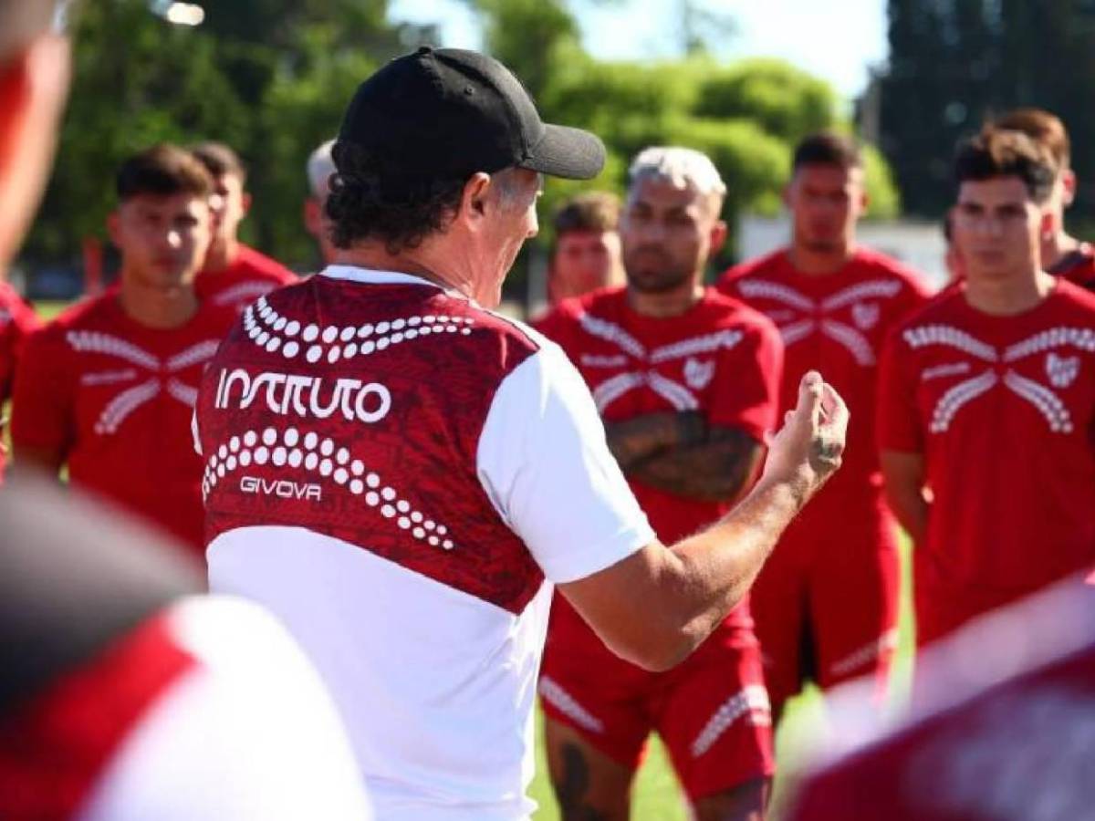 Pedro Troglio ya entrena en Argentina: Así fue su primer día con el Instituto de Córdoba