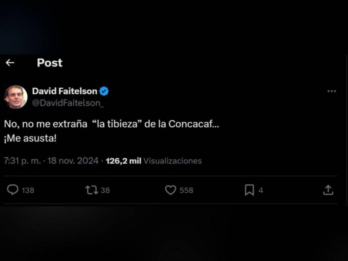 La polémica sanción que pidió David Faitelson contra la Selección de Honduras