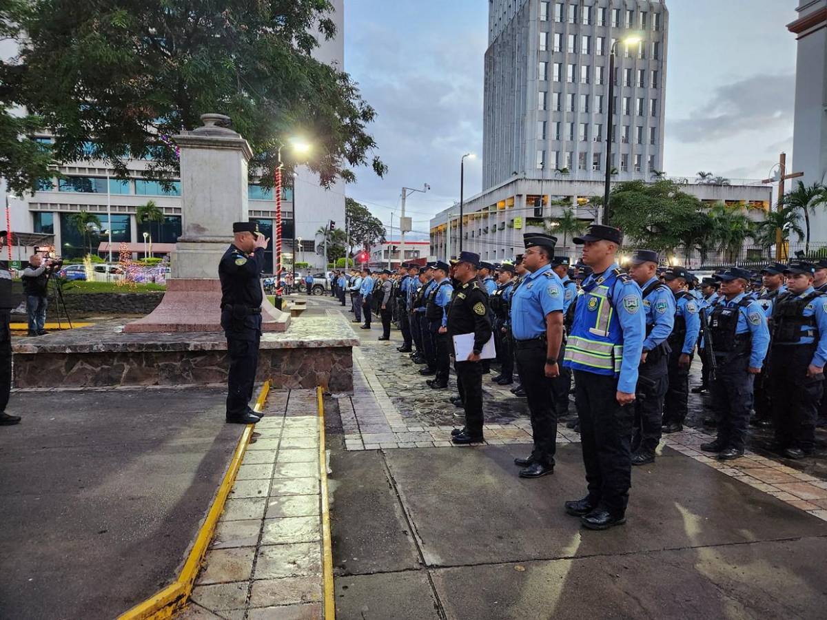 Despliegue policial masivo en el Valle de Sula por Navidad Segura