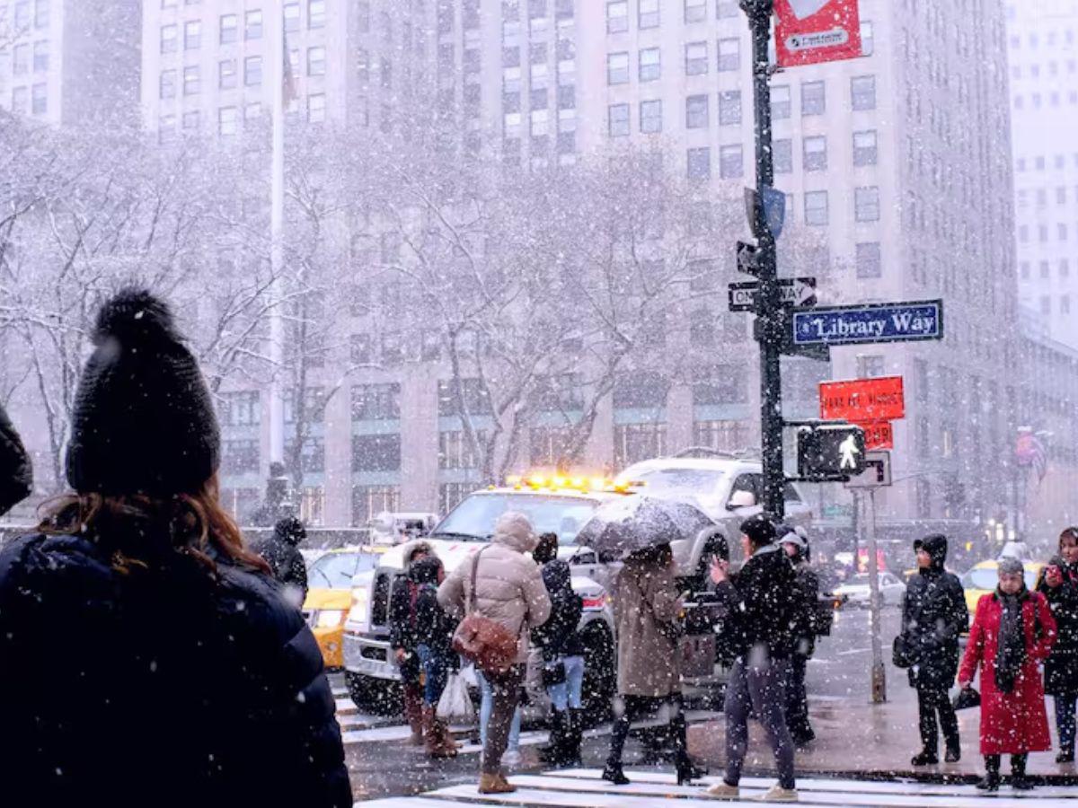 Intensas nevadas cubren grandes regiones de EUA: ¿Cuáles son las zonas más afectadas?